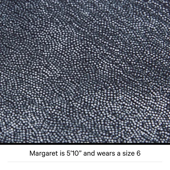 NWT 🖤 Lululemon High Rise Ribbed Align Leggings 25”- Radiate Foil Black Night  8 - Picture 6 of 7